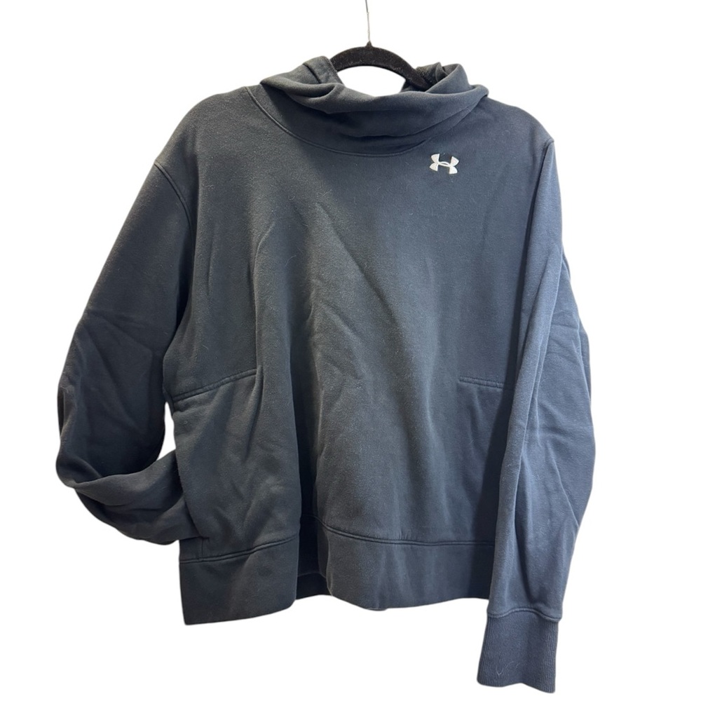Under Armour Black Cowl Neck Hoodie - Size XL